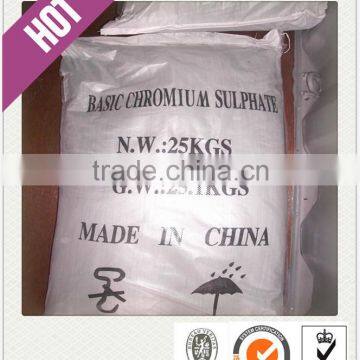 basic chrome sulphate for tannery