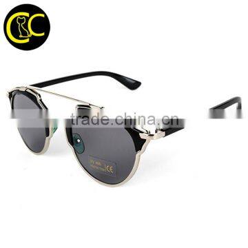 Hot Selling Luxury Brand Female Cat Eye Sunglasses Women Vintage Retro Designer Fashion Sunglass Men Retro Sun Glasses CC5016 photo-4