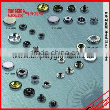 silver metal shank buttons,metal jeans button