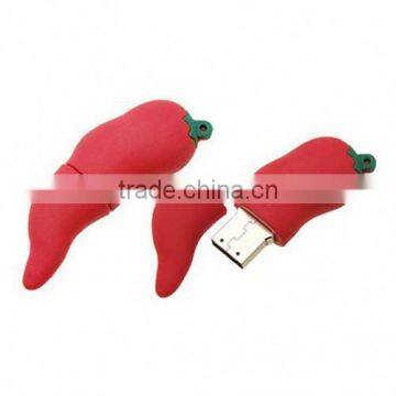 2014 new product wholesale hot pepper usb flash drive free samples made in china