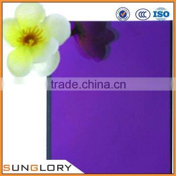 4mm 5mm 6mm 8mm Coated Purple Mirror