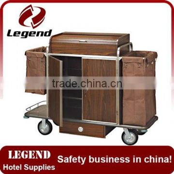 Hotel supplies wholesale cleaning trolley,service cart