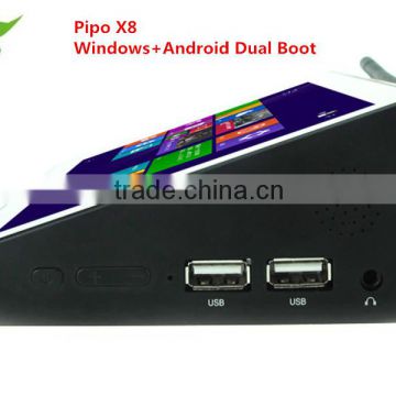 New Styles Pipo X8 Smart Tv Box Dual Boot/os Mini Pc Win 8.1+android 4.4 Intel Z3736f Quad Core 2g+32g Bt From Joinwe