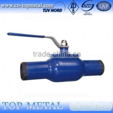 1 inch full welded ball valve welding