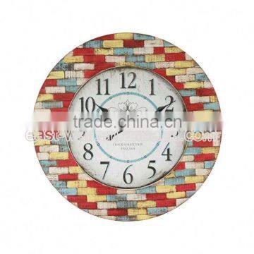 New Coming Personalized Antique Style Wall Clock Gold photo-2
