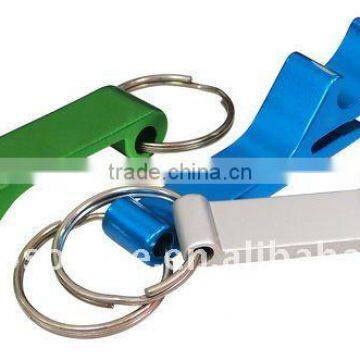 Hot Sale Mini Cheap Aluminum Super Portable Pocket Shaped Anodized Wine Beer Carabiner with Bottle Opener for promotion