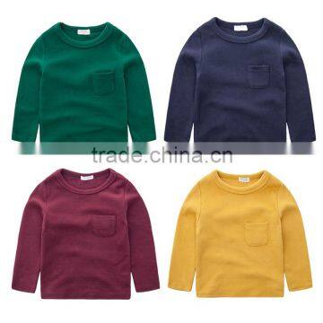 Online Shopping Wholesale Kids Boys Plain Dyed T-shirt Of Boys Clothing                        
                                                Quality Choice