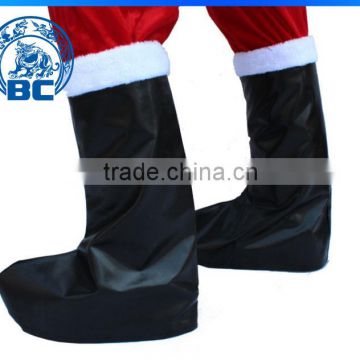 Christmas decoration Christmas Christmas Boots Santa Claus Costume Shoes Boots Black Boots