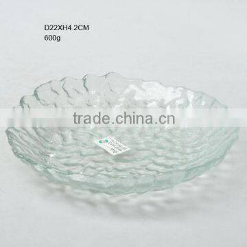 Recycled Glass Dinner Plates Wholesale Clear Glass Plates