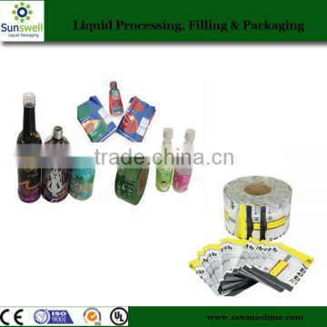 Good printing customized PVC shrink label for water bottles