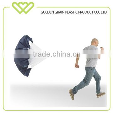 Promotional power running chute resistance parachute speed chute