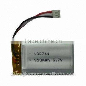 Rechargeable Li-polymer Battery 3.7V 950mAh (102744)