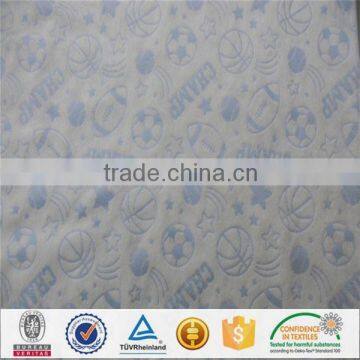 Canada ef Minky Cartoon Emboss Velour Fabric photo-4