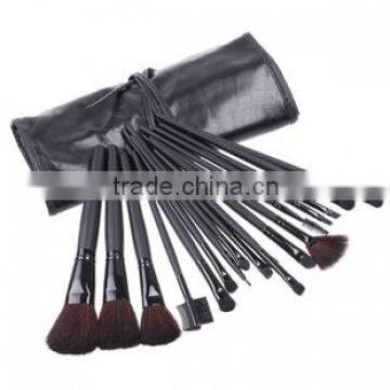 New Arrival Black case 18pcs/set professional make up brush set