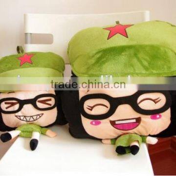 Hot sale Short Floss Caicai Uniform Multifunctional Throw Pillow