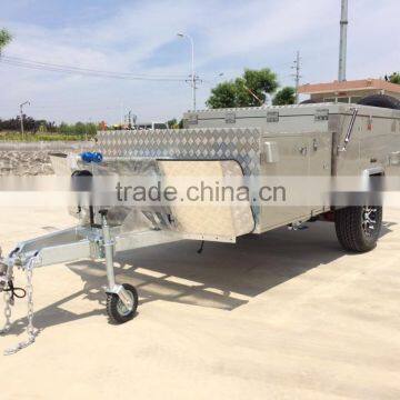 2017 Front open and slide back off road camper trailer
