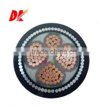 copper conductor Cross Linked Polyethylene SWA Underground power cable