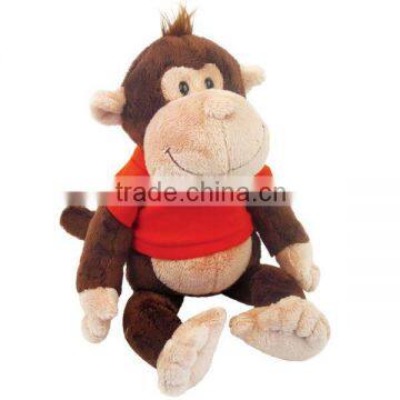 HI EN71 Cute Custom Plush Valentine Gorilla