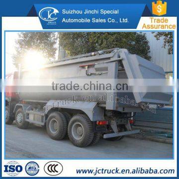 Famous 17000T howo sino 8x4 dump garbage truck of best selling price