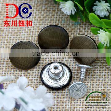 Factory Supply Fashion Metal Cover Custom Denim Jeans Button photo-2