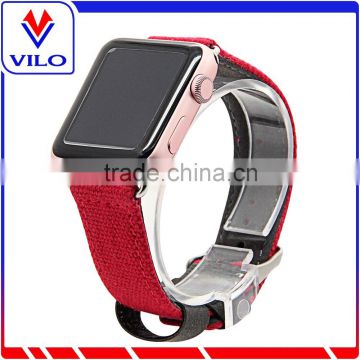 Fashion Design Genuine Leather Watch Band For Apple Watch Strap Leather