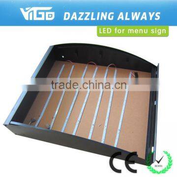 LED light for menu light box