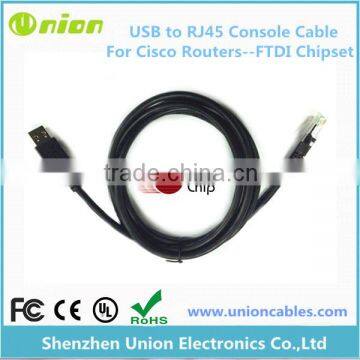 USB to Serial RJ45 Cable for Console (FTDI FT232R - 1.80m) photo-4