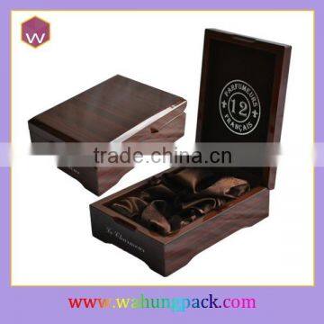 luxury wooden perfume box packaging/perfume bottle box packaging, welcome custom