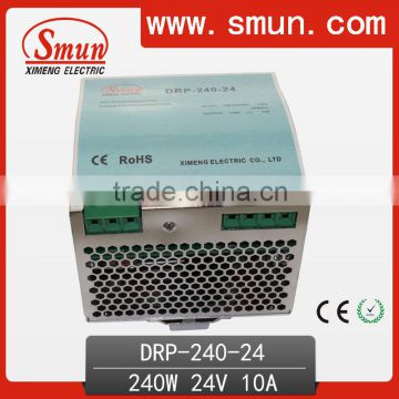 240W 24V DC Power Supply Din Rail Type SMPS