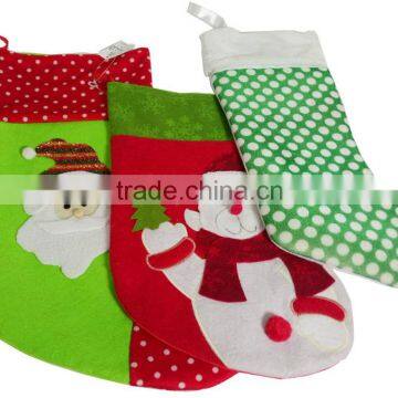 Bulk Cute Christmas Decorative Hanging Stocking for Kids