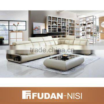 new living room furniture classic leather sofa model