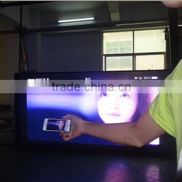 Small pitch P2 P2.5 mobile phone control led tv screen indoor HSTV 120 INCH