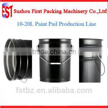 1-25L Tinplate Paint Can Making Machine