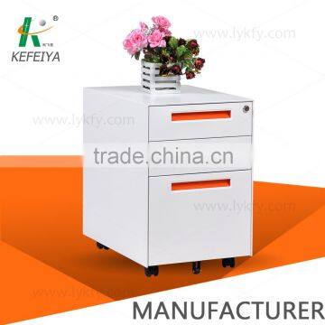 3 drawer mobile pedestal steel funiture cabinet