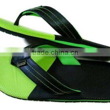 Summer nude beach flip flops wholesale PU slide slippers for men