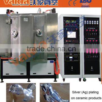 Plastic Silver Sputtering Deposition / Jewelry Silver PVD Coating Machine / Ag PVD Plating Equipment