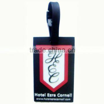 Beautiful and special 3D Soft pvc luggage tag