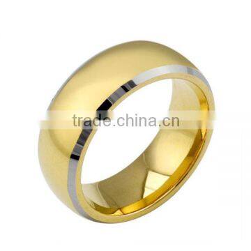 New arrival classical simple design stainless steel jewelry factory wholesale gold ring design simple gold ring designs (LR7198)