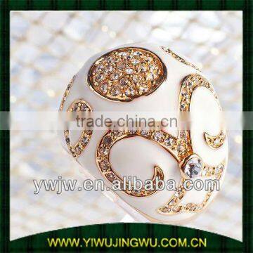 High Quality And Popular Crystal Enamel Ring