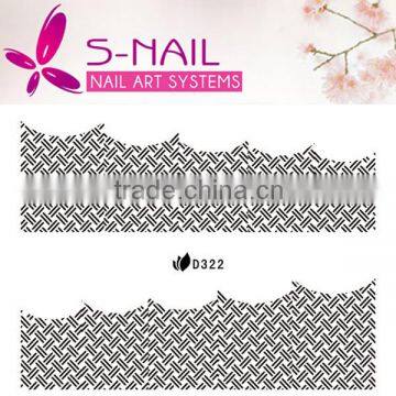 2016 Lace Nail Art Belt 3d Small False Nail Sticker Many Style French Manicure photo-6