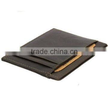 Men's RFID Blocking Genuine Leather Wallet ID Men photo-5
