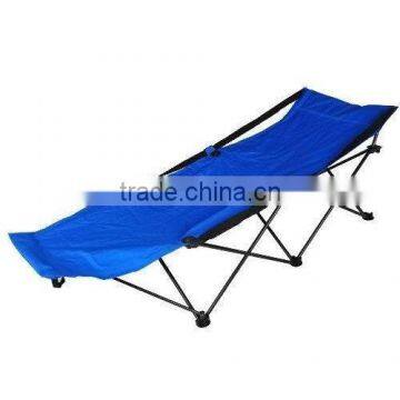 600D fabric portable folding beach bed/outdoor beach beds/camping bed