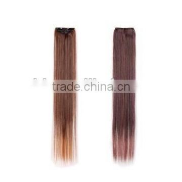 2015 Factory direct large stock wholesale many colors ombre color synthetic hair fiber straight