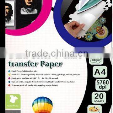 100gsm sublimation transfer paper for dard fabric