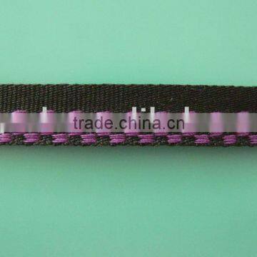 Jacquard polyester webbing