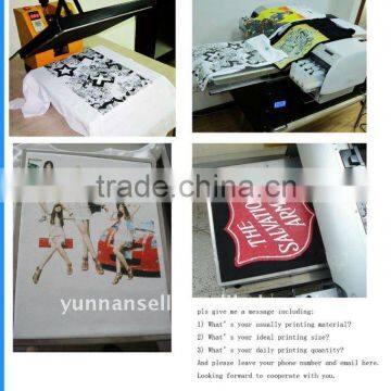 Garment / T-shirt Simple Direct Printing Machine