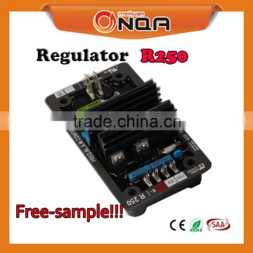 China AVR 63V 8A DC AVR R250 Regulator For Genset Denyo Generator