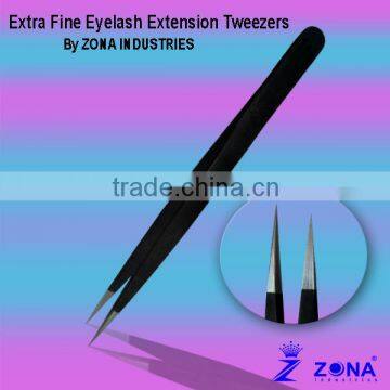 ESD Controled Eyelash Extension Tweezers / Stainless Steel Extra Fine Tweezers