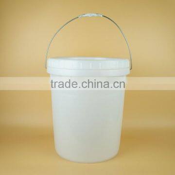 30L Screw Lid Plastic Bucket With Metal Handle, Plastic Pail for Food photo-2