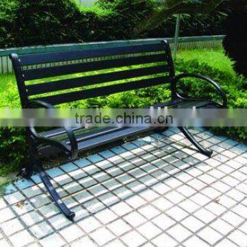 PB-068 Outdoor Furniture Straight Back Cast Iron Park Bench